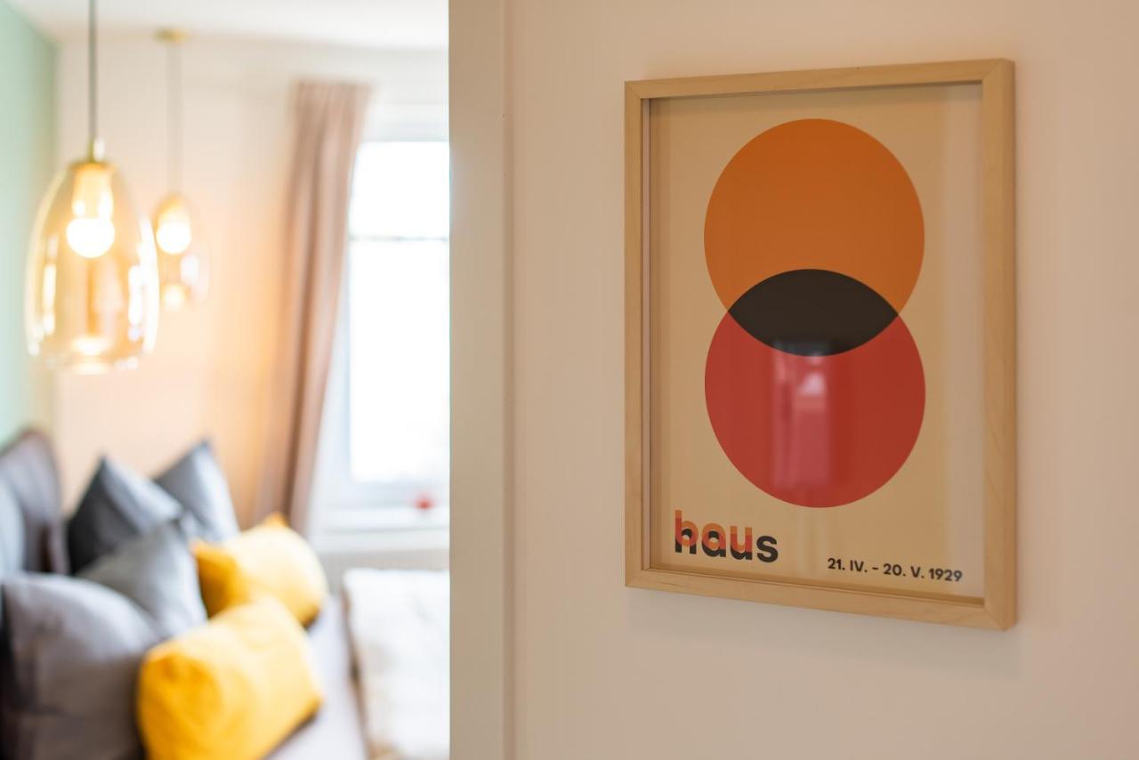 Bauhaus Apartment - Netflix, Nespresso, Zentral, Messe Chemnitz Luaran gambar