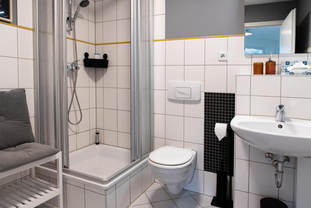 Bauhaus Apartment - Netflix, Nespresso, Zentral, Messe Chemnitz Luaran gambar