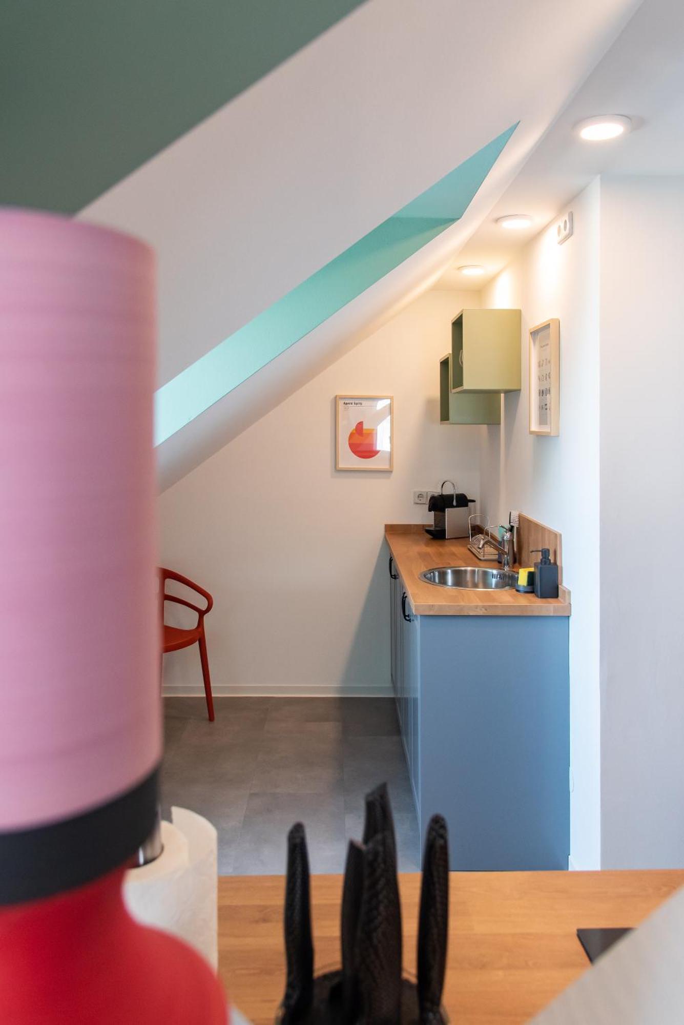 Bauhaus Apartment - Netflix, Nespresso, Zentral, Messe Chemnitz Luaran gambar