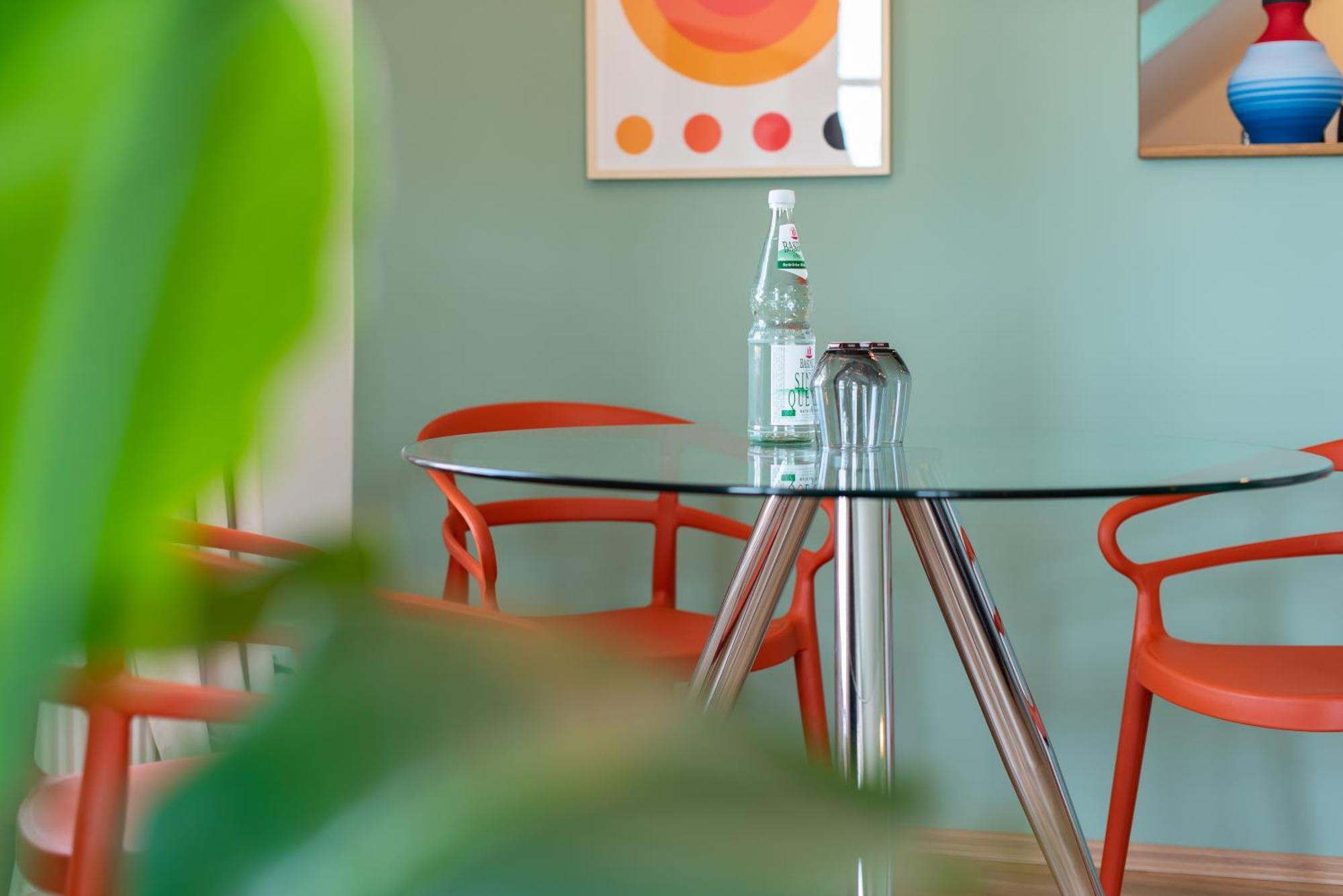 Bauhaus Apartment - Netflix, Nespresso, Zentral, Messe Chemnitz Luaran gambar