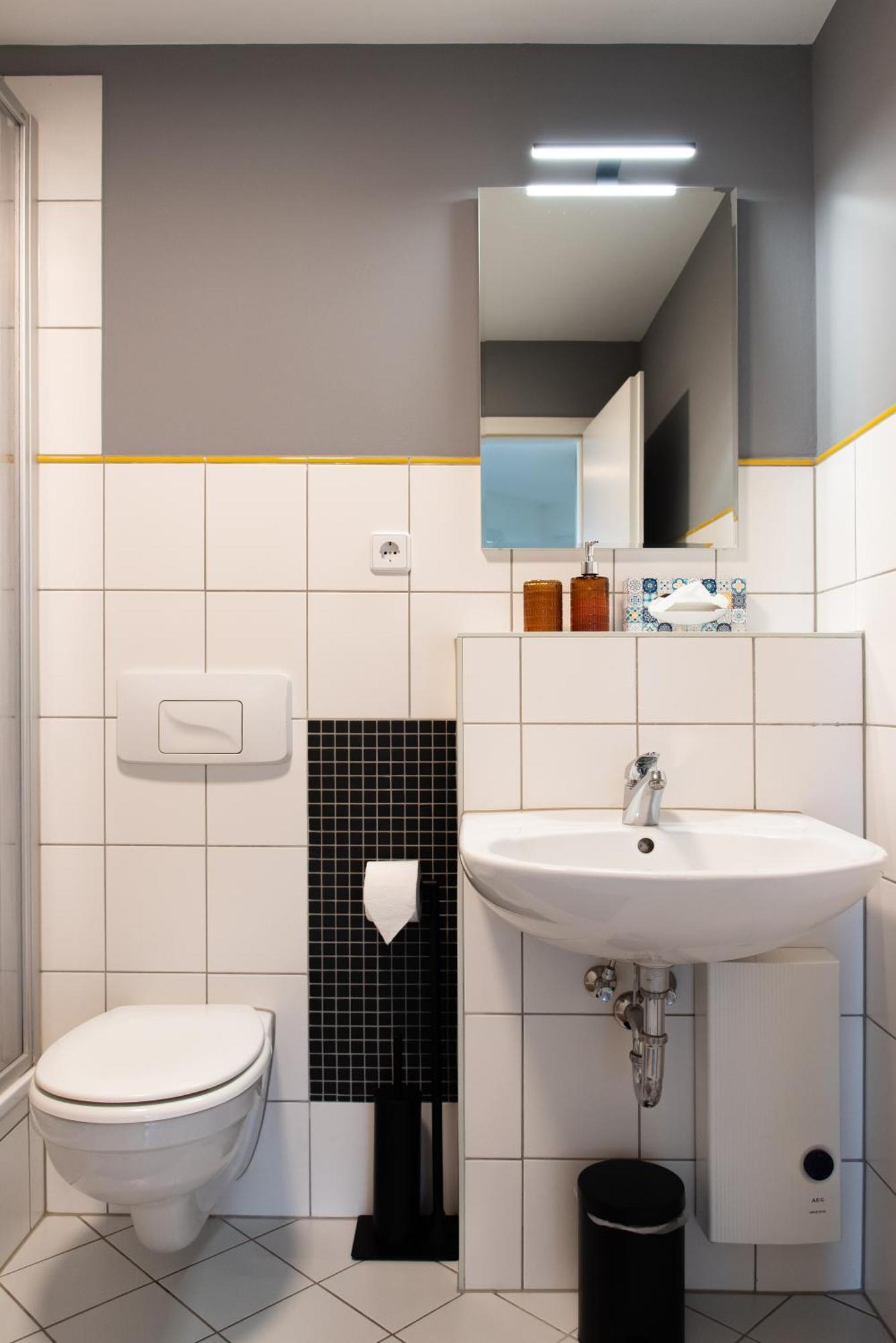 Bauhaus Apartment - Netflix, Nespresso, Zentral, Messe Chemnitz Luaran gambar
