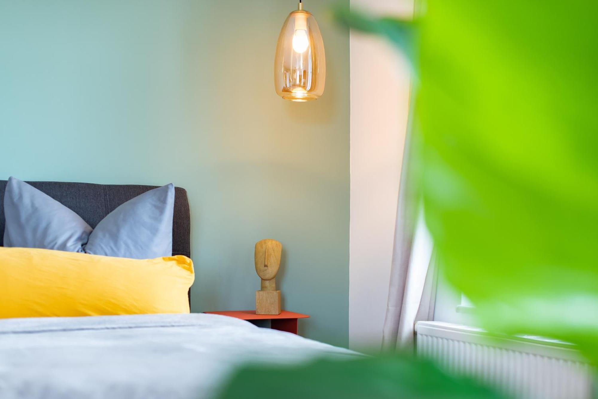 Bauhaus Apartment - Netflix, Nespresso, Zentral, Messe Chemnitz Luaran gambar